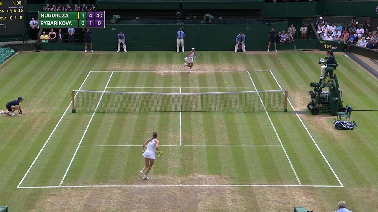 2017, SF Highlights, Garbine Muguruza vs Magdalena Rybarikova