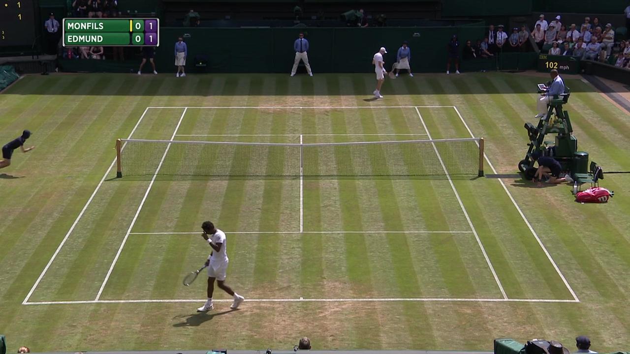 2017, Second Round Highlights, Gael Monfils vs Kyle Edmund