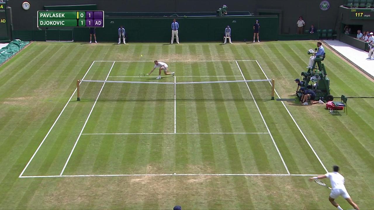 2017, Second Round Highlights, Adam Pavlasek vs Novak Djokovic
