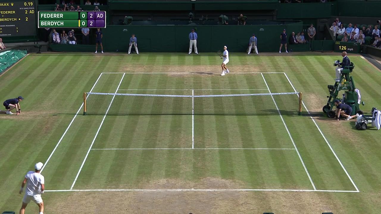 2017, SF Highlights, Roger Federer vs Tomas Berdych
