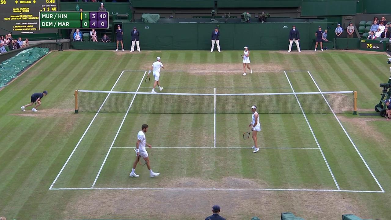 2017, SF Highlights,  Murray/Hingis vs  Demoliner/Martinez Sanchez