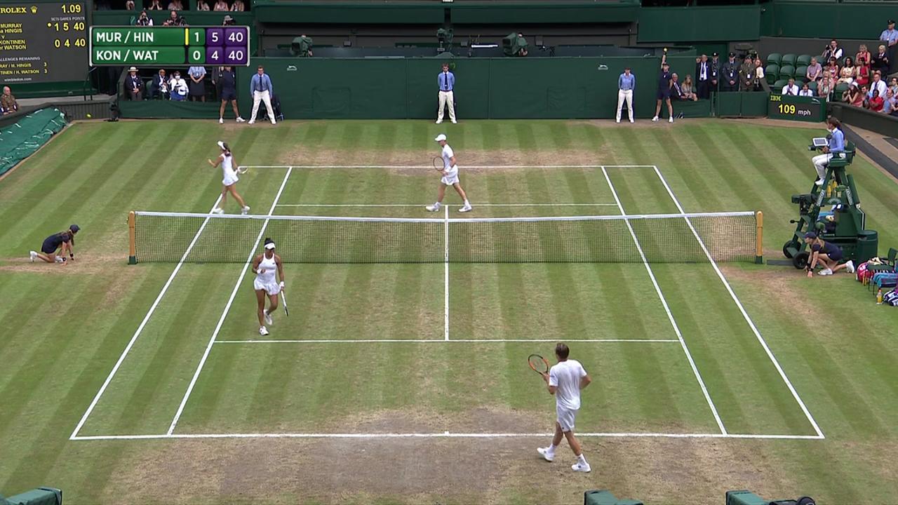2017, Final Highlights,  Murray/Hingis vs  Kontinen/Watson